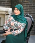 شومیز زنانه مجلسی ست شومیز مجلسی شیک و دامن رويش و روسری سبز