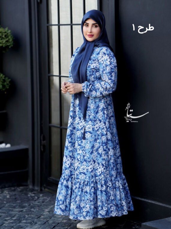 پیراهن ساحلی تابستانه طرح 1