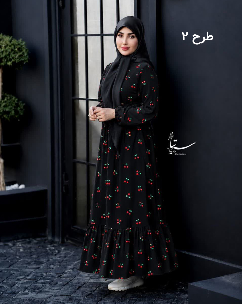 پیراهن ساحلی تابستانه طرح 2