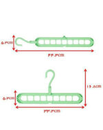 ابعاد رخت آویز عصایی