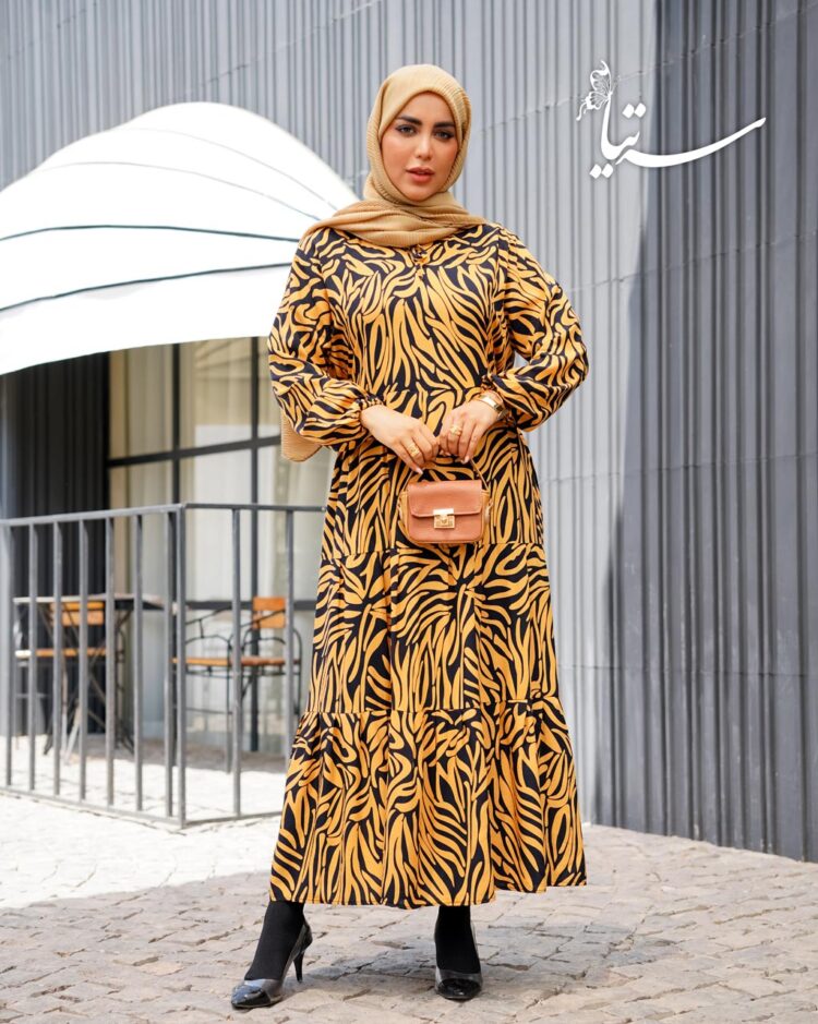 پیراهن ساحلی نخی گیسو - Image 9
