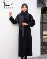 عبا زنانه مشکی شمیم