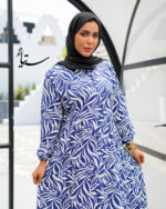 پیراهن ساحلی نخی گیسو - Image 8