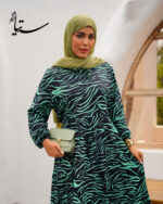 پیراهن ساحلی نخی گیسو - Image 6