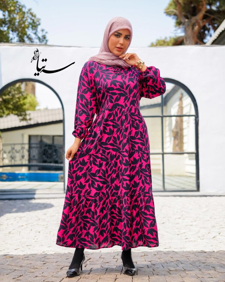 پیراهن ساحلی نخی گیسو - Image 5