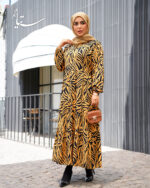 پیراهن ساحلی نخی گیسو - Image 2