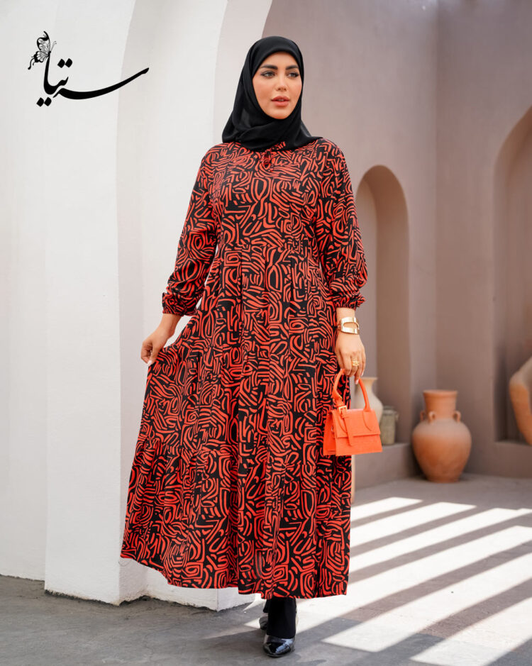 پیراهن ساحلی نخی گیسو - Image 10