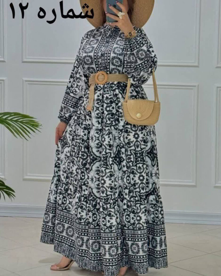 پیراهن ساحلی پرنیان - Image 8