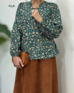 تونیک دامن ستین طرح 5