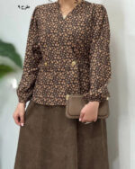 تونیک دامن ستین طرح 9