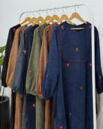 پیراهن مانتویی ناربن - Image 3