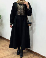 پیراهن مانتویی اصیل - Image 4