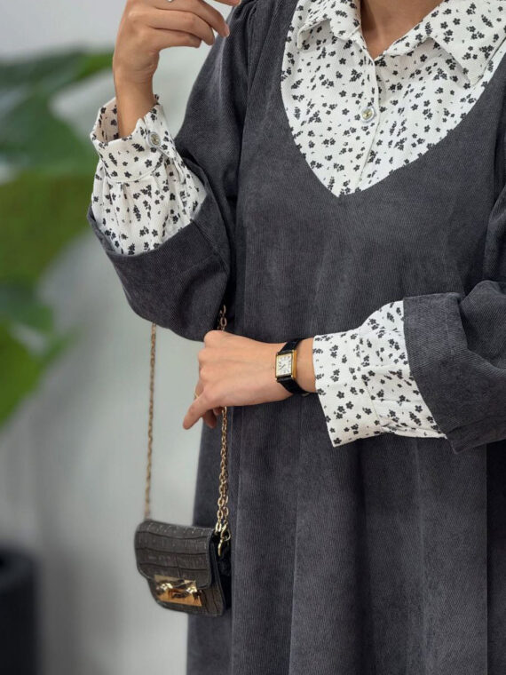 پیراهن مانتویی نورین طوسی