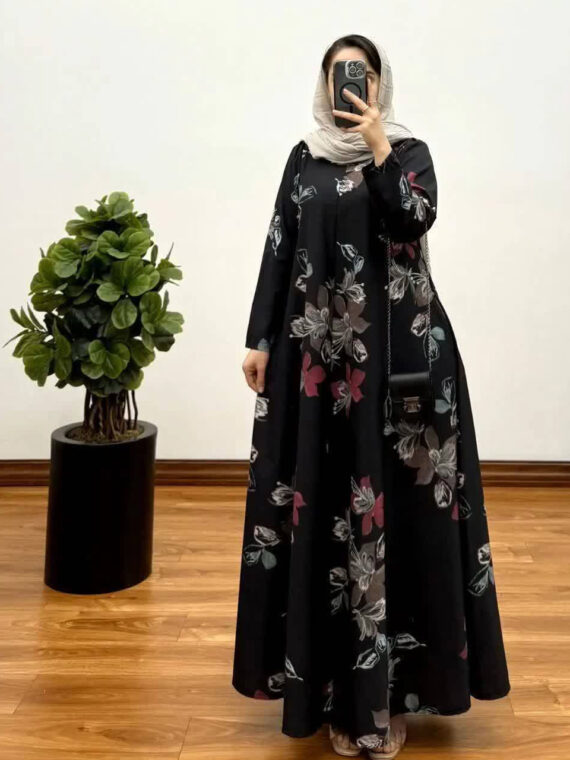 پیراهن لیلیوم مشکی