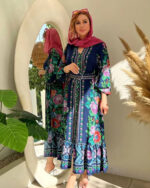 پیراهن نخ ترک شماره دوزی 2