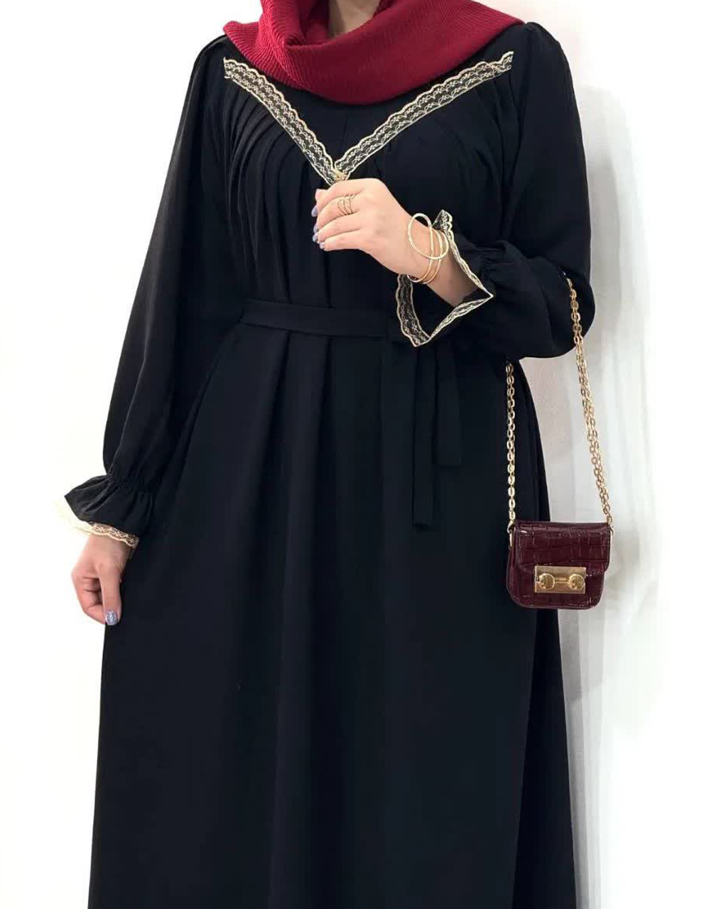پیراهن افرا مشکی
