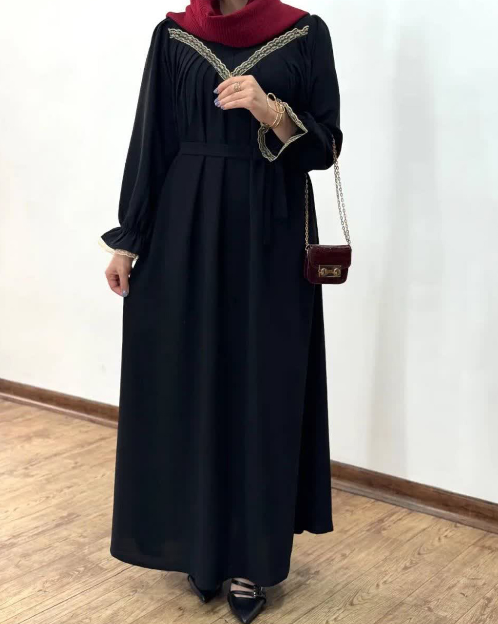 تنخور پیراهن افرا مشکی