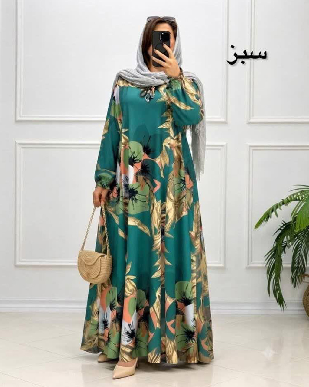 پیراهن پرستو سبز
